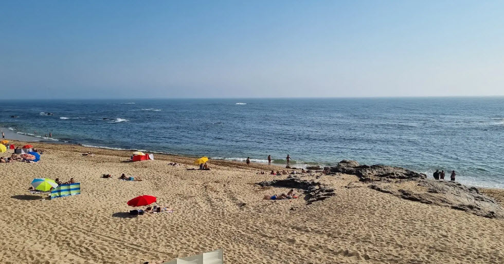 Praia de Moreiró Norte, Labruge, Portugal, Portugal